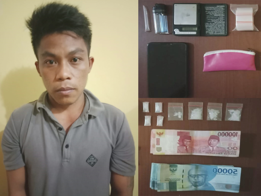 Miliki Sabu 4,55 Gram, Pardi Diciduk Polisi di Tanjung Laut Indah