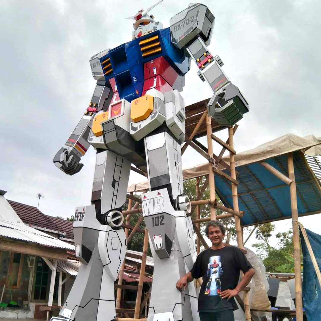 Robot Gundam Raksasa Pertama di Indonesia, Tinggi 5,2 Meter