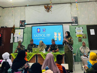 SDN 013 Bontang Libatkan Satpol PP dan Puskesmas dalam MPLS