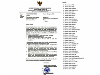 Viral Surat Edaran TV dan Radio Dilarang Siarkan Aksi Demo, Netizen Bereaksi