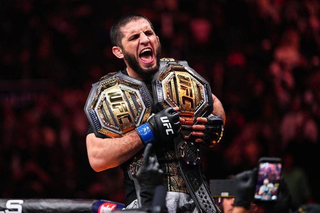 Hasil UFC 322: Islam Makhachev Kalahkan Jack Della Maddalena, Jadi Double Champ - Memonesia.com