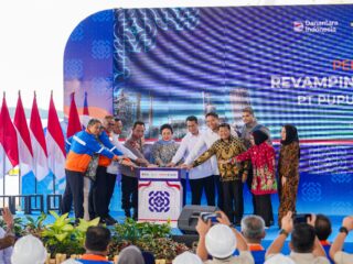 Dukung Keberlanjutan Swasembada Pangan,  Pupuk Indonesia Resmikan Modernisasi Pabrik Tertua Pupuk Kaltim