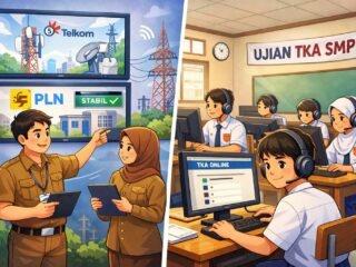 Disdikbud Bontang Kawal Ketat TKA, Jaringan dan Listrik Dipastikan Aman