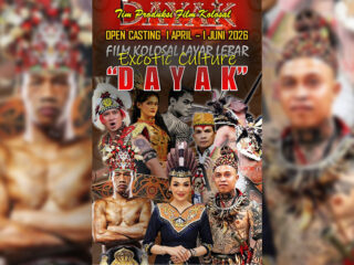 Peradaban Asli Borneo Diangkat lewat Film Kolosal Dayak