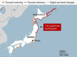 Gempa 7,5 Guncang Sejumlah Wilayah Jepang, Berpotensi Stunami