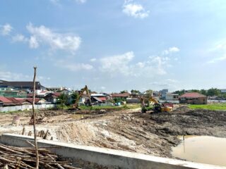 Polder Tanjung Laut Ditargetkan Berfungsi Tahun Ini, Tapi Belum Maksimal