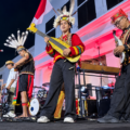 Alunan Sape Khas Dayak Menggema di Festival Internasional Colours of Cultures